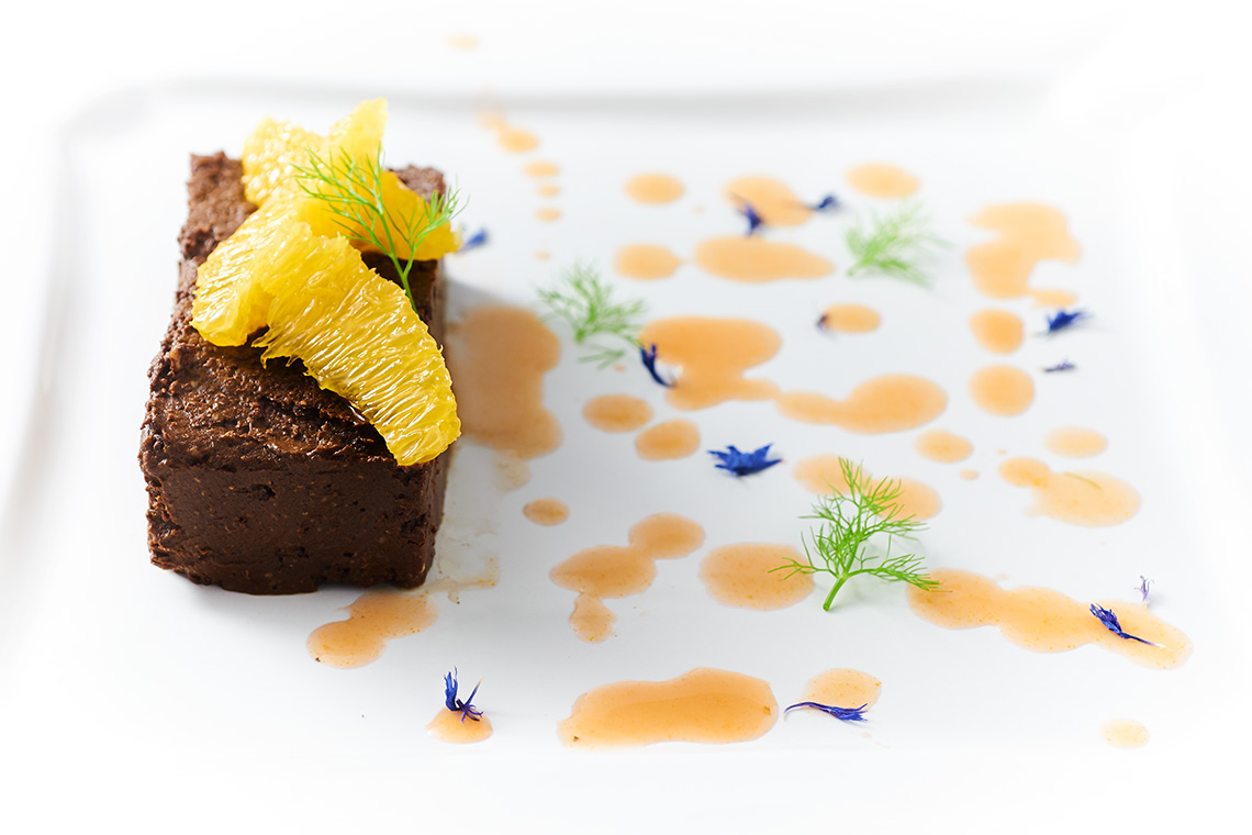 cremoso di zucca e cacao