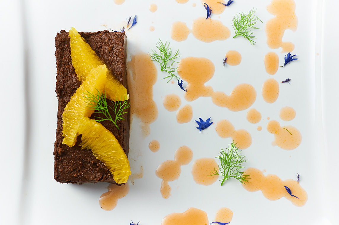 cremoso di zucca e cacao
