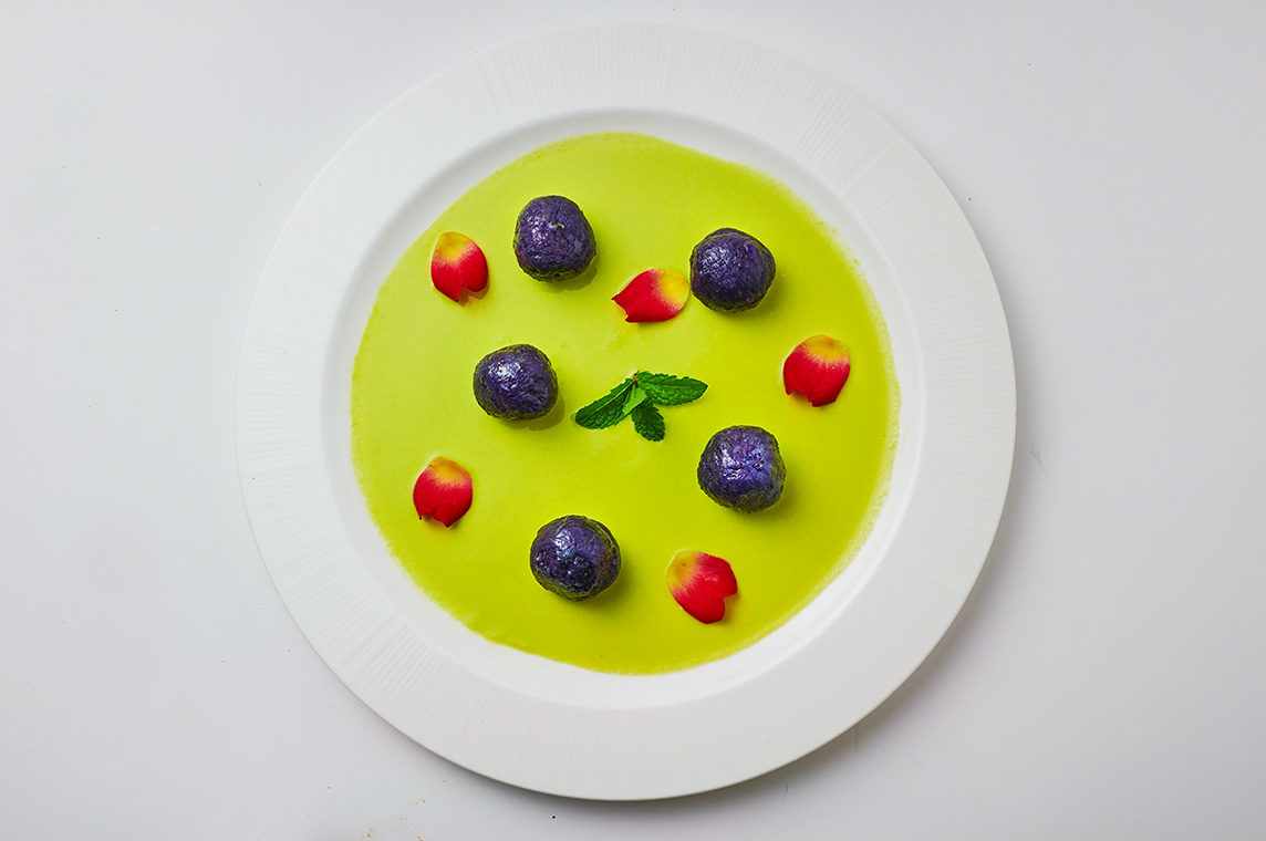 gnocchi viola di primavera