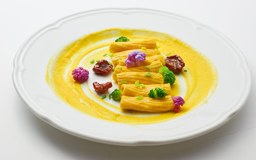 tortiglioni con carote, broccoli e cavolfiore… allegria!