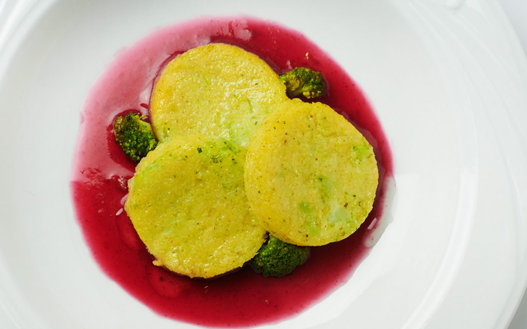 polenta e broccoli