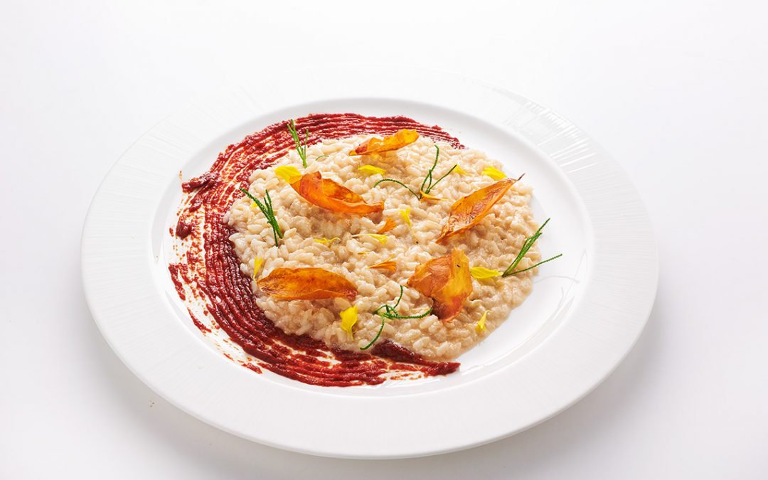 risotto all’acqua di pomodoro