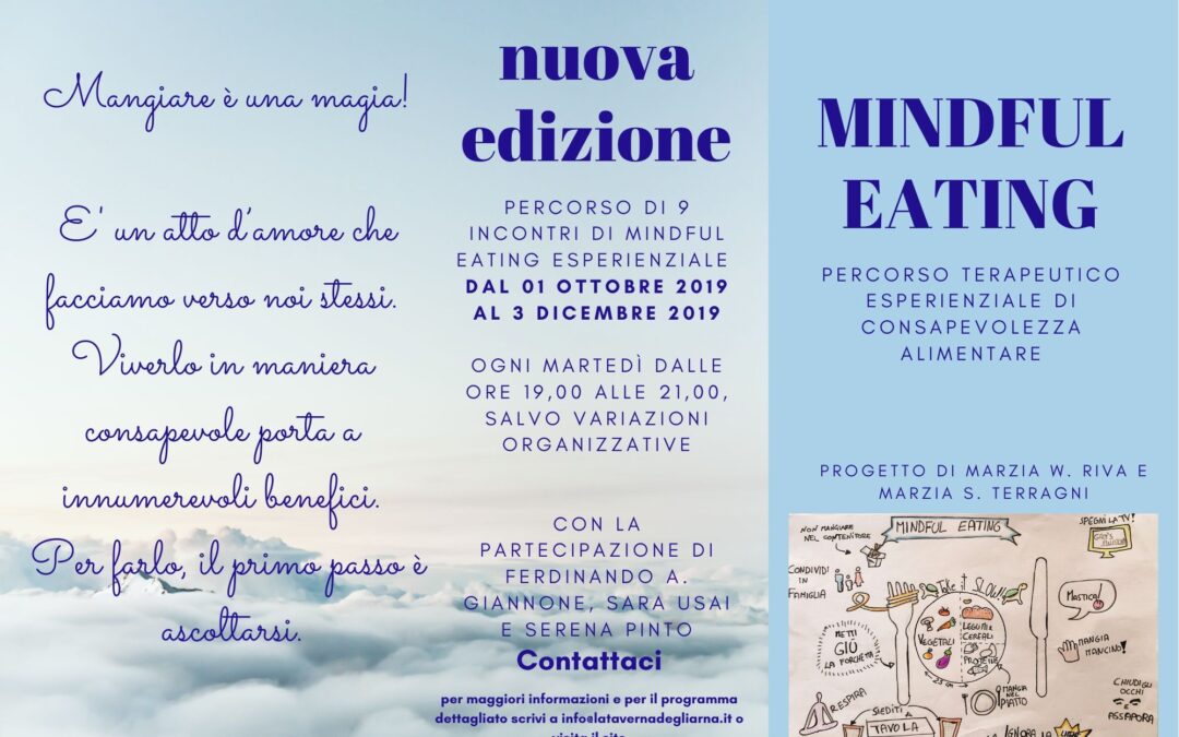 mindful eating esperienziale – corso di consapevolezza alimentare