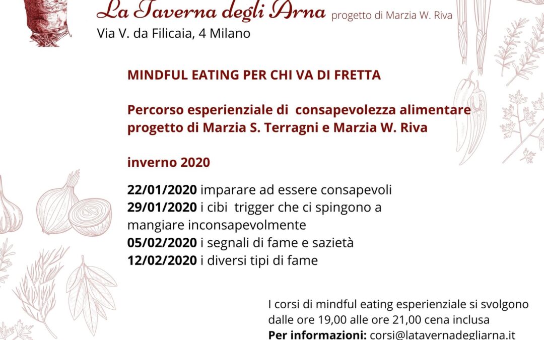 mindful eating per chi va di fretta