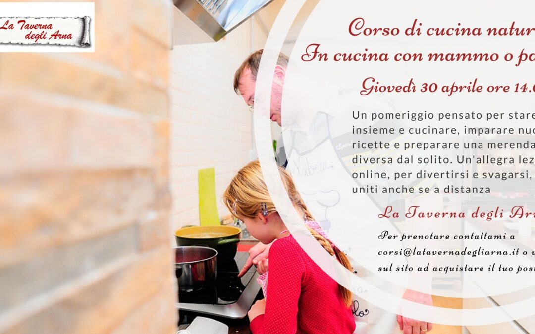 corso online in cucina con i bambini