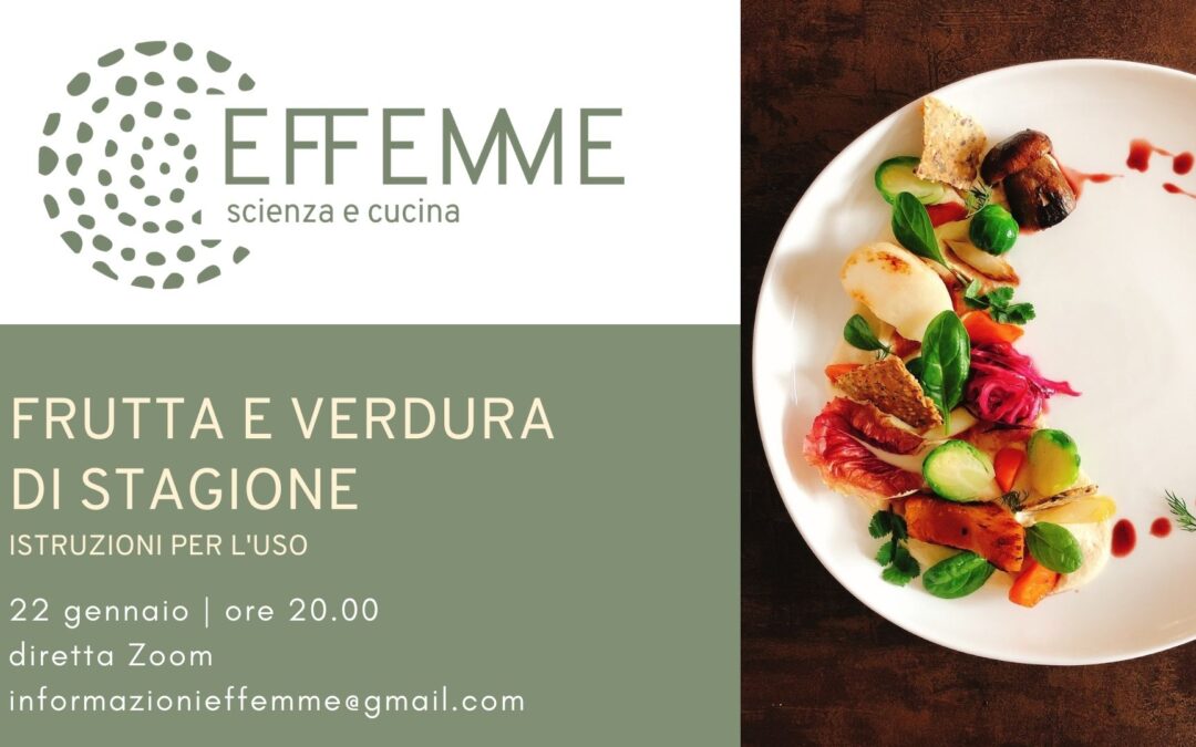 workshop EFFEMME frutta e verdura di stagione, istruzioni per l’uso!