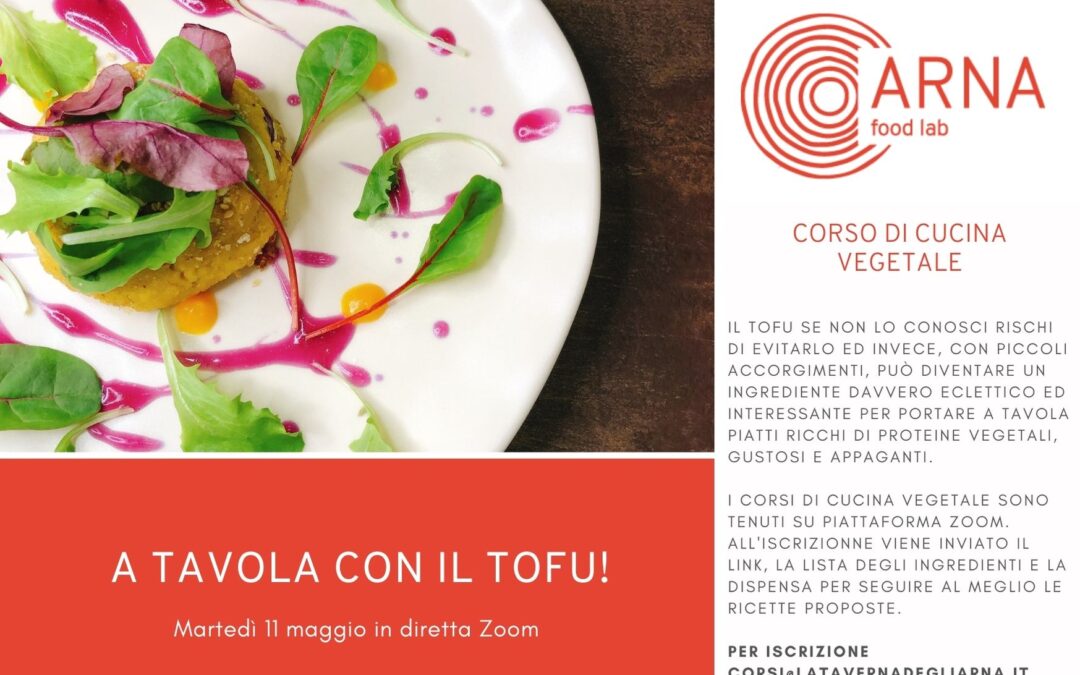 corso di cucina vegetale A TAVOLA CON IL TOFU