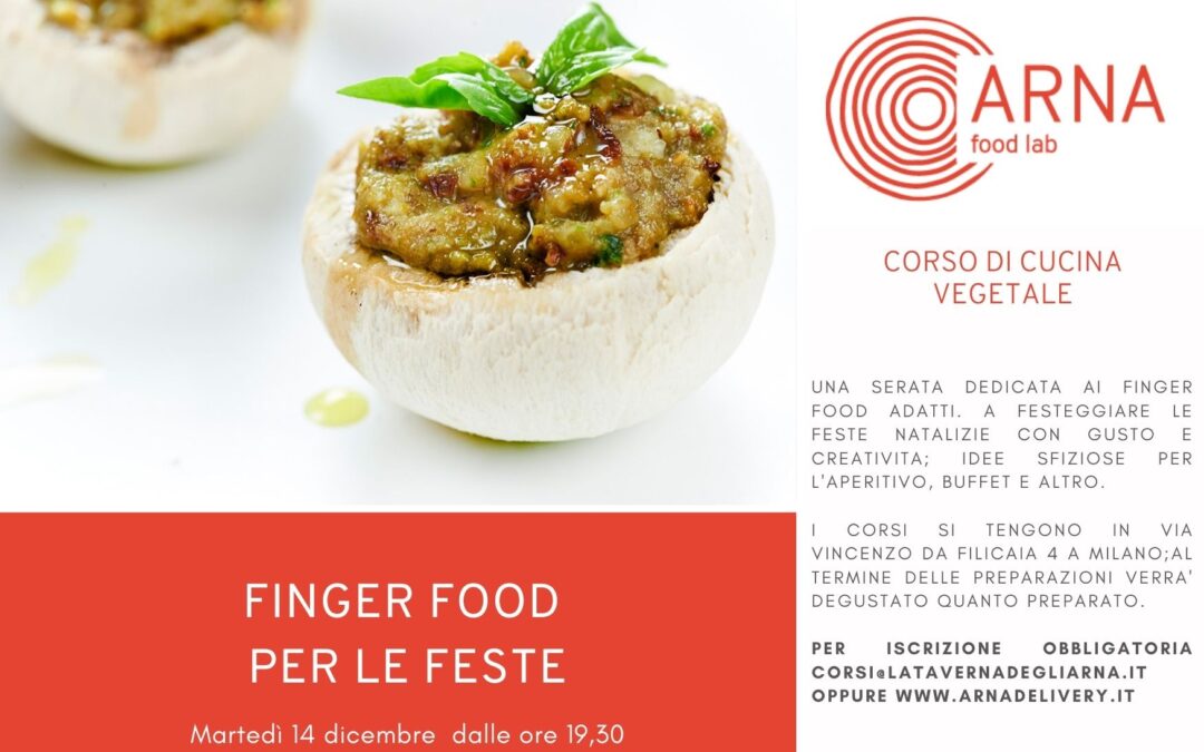 FINGER FOOD PER LE FESTE