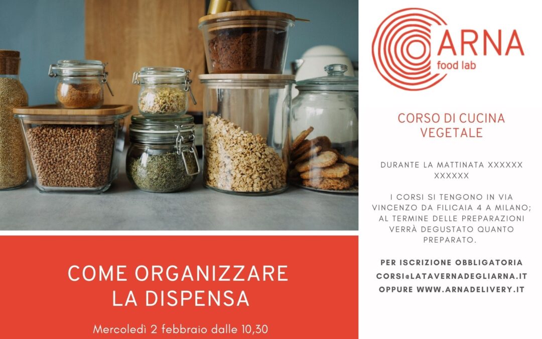 Come organizzare la dispensa