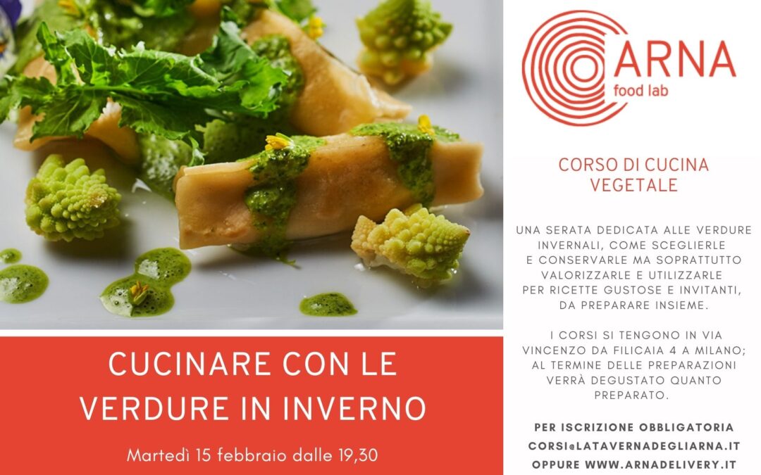 Cucinare con le verdure in inverno