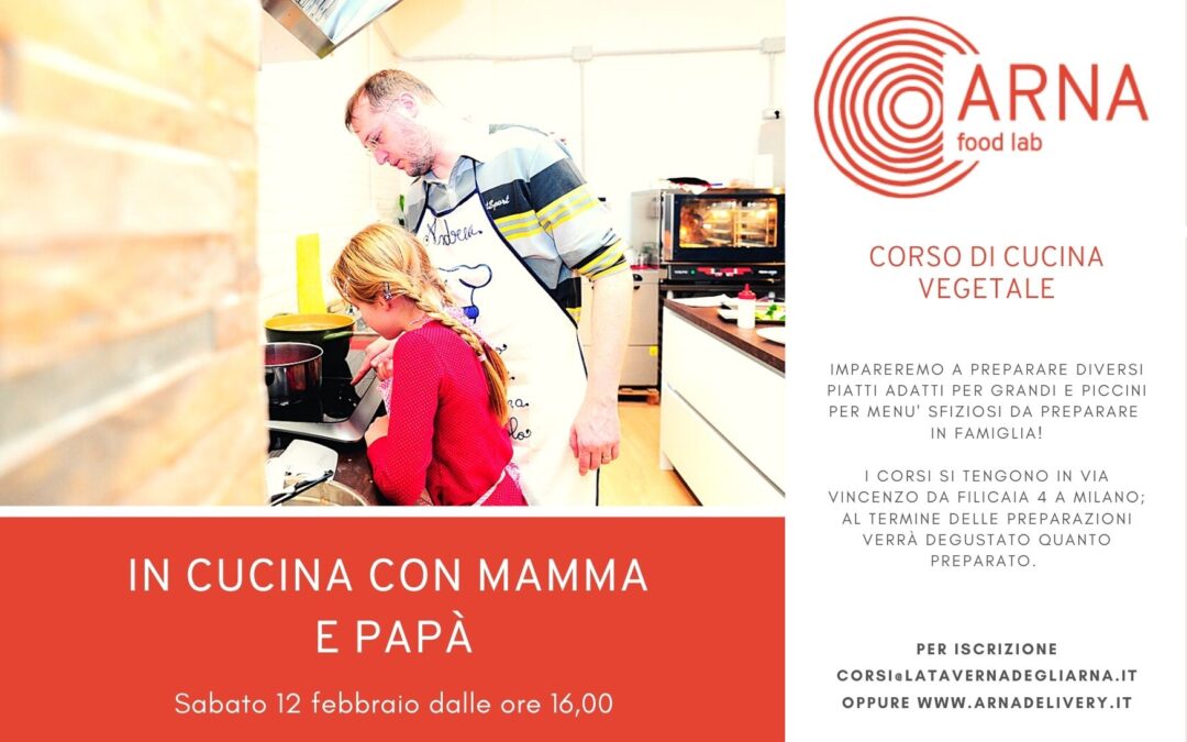 In cucina con mamma e papà