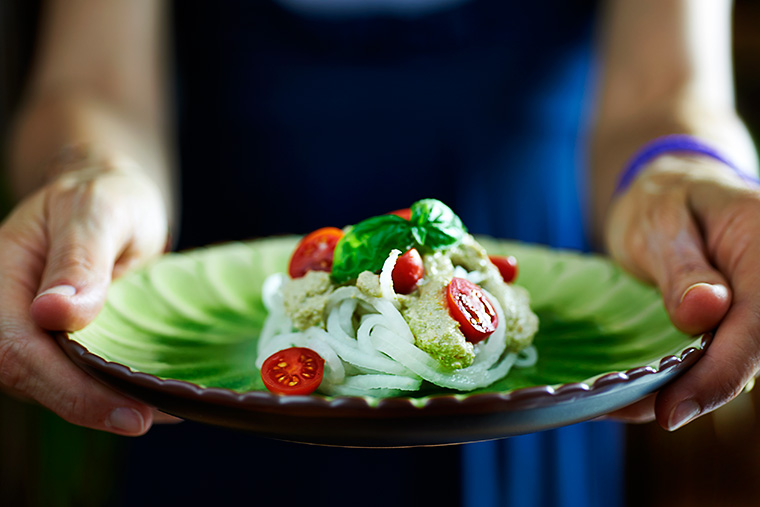 spaghetti di daikon