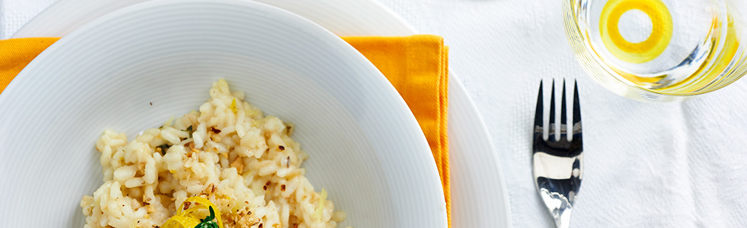 risotto alle nocciole, timo e limone #risodascoprire