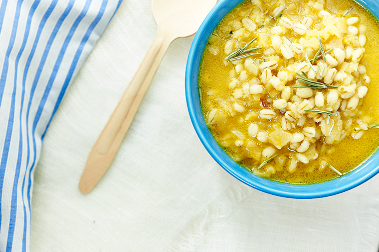 orzo alla zucca