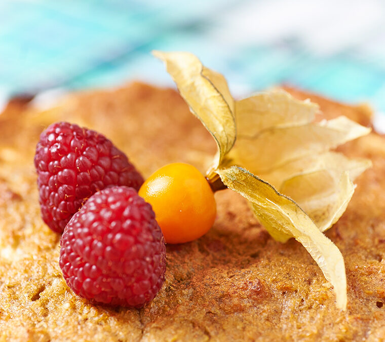 torta di quinoa con mele e cannella