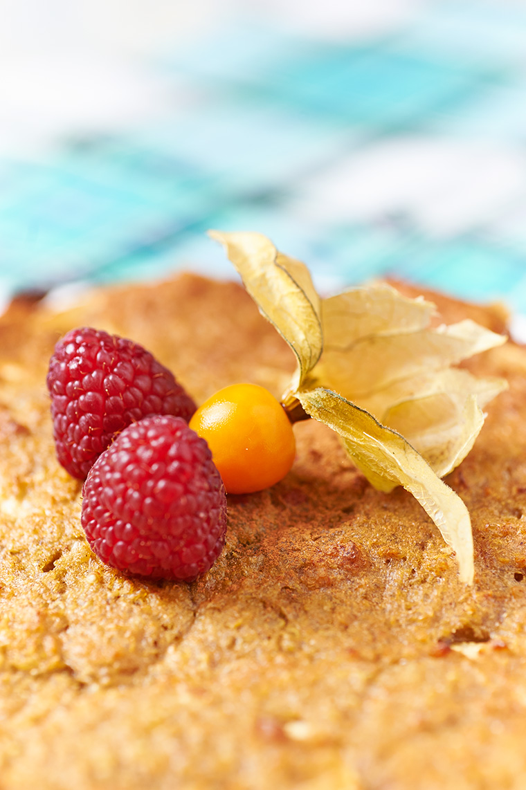 torta di quinoa con mele e cannella