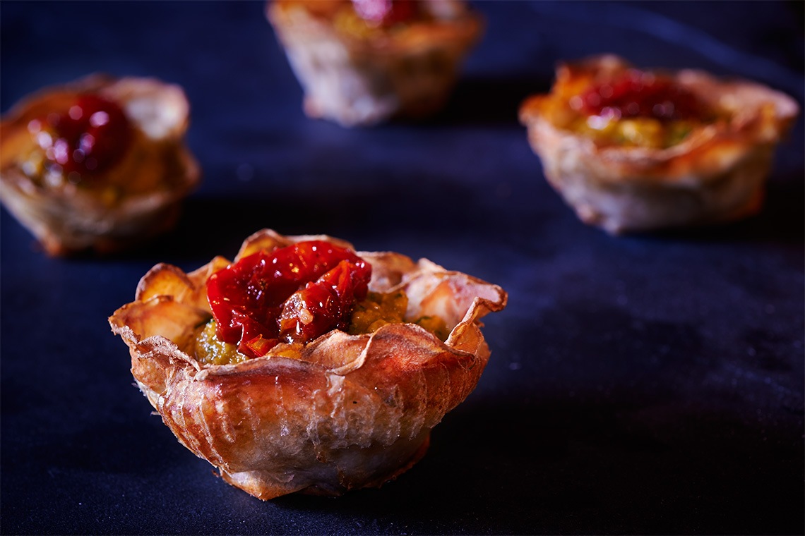 cestini di patate alla carota