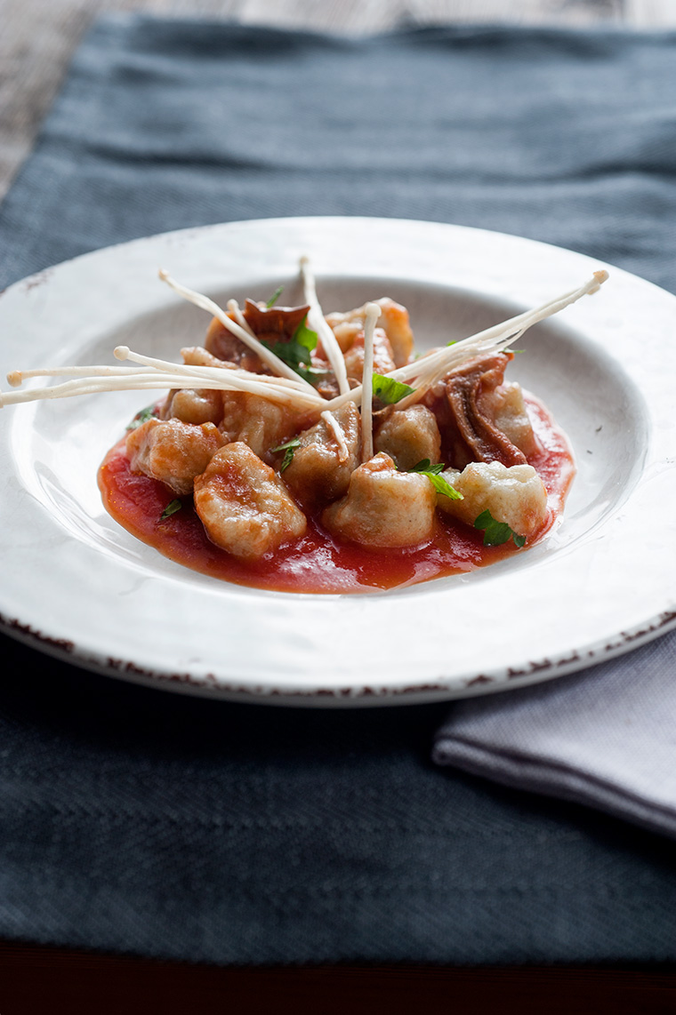 gnocchi ai funghi gnocchi ai funghi
