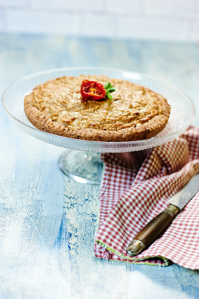 crostata di melanzane al cacao