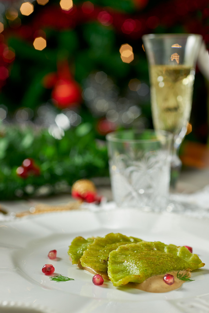 ravioli di piselli alla rapa bianca ravioli di piselli alla rapa bianca