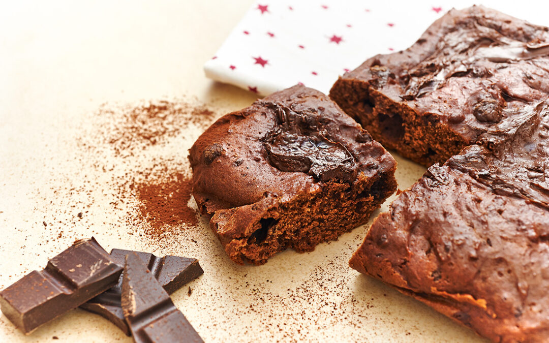 Brownies al triplo cioccolato