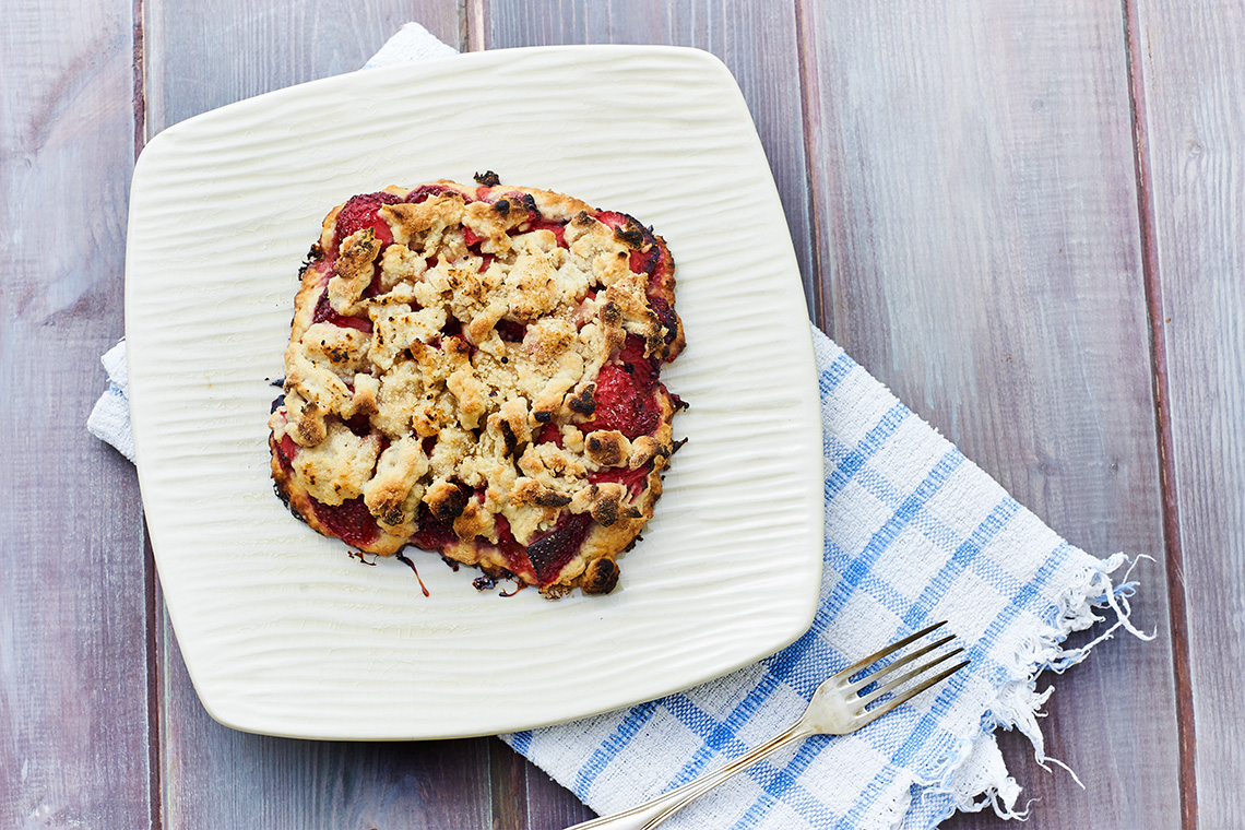 crumble alle fragole