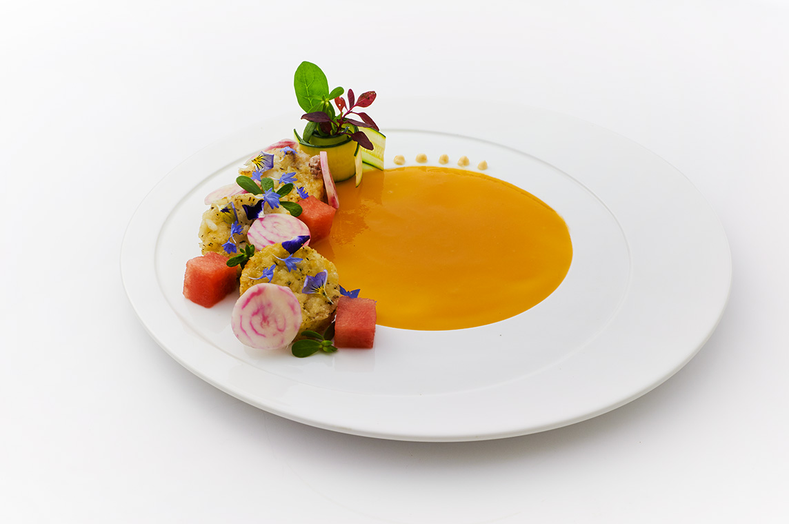 mi-fido-di-te-gazpacho-di-carote-e-pesche-riso-e-fagioli-lattofermentati