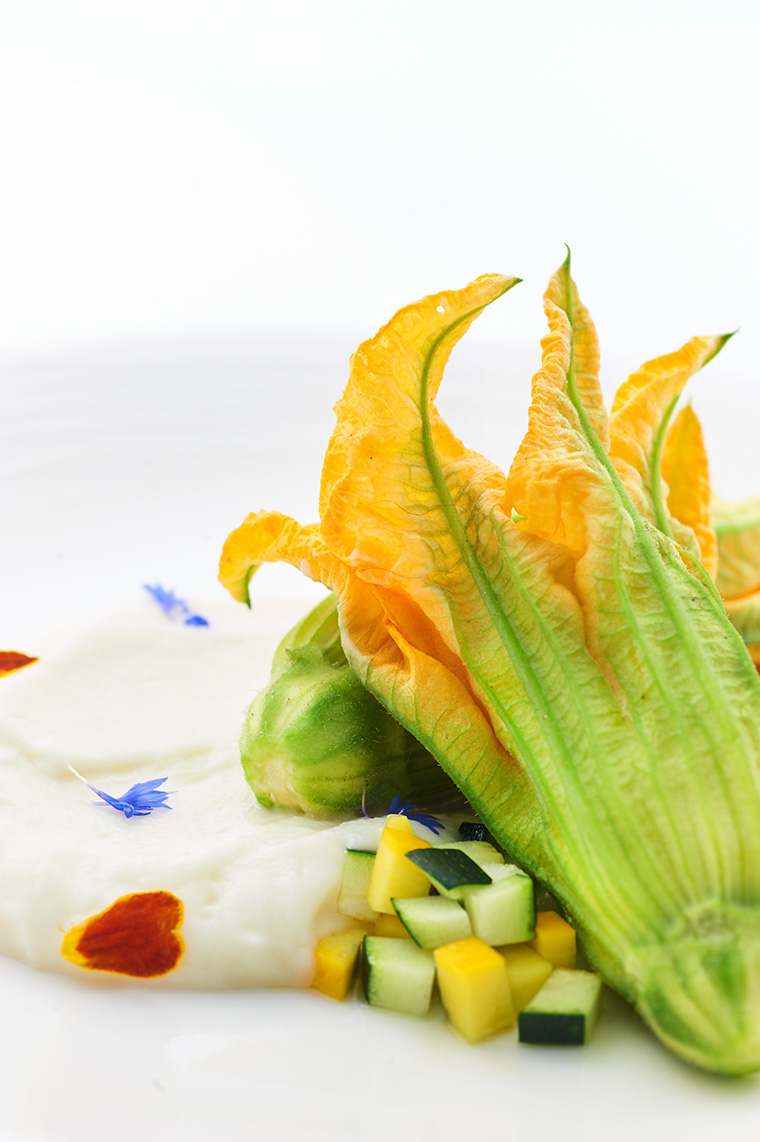Happy! cena macro gourmet 1 risotto-alle-zucchine-e-il-suo-fiore