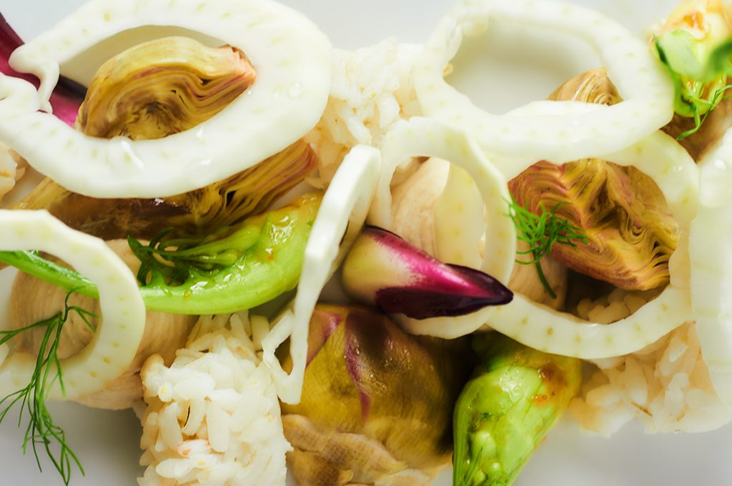 suhi-con-carciofi-finocchi-puntarelle
