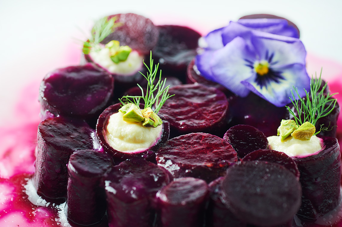 Barbabietola alla rosa e wasabi per San Valentino | La Taverna degli Arna