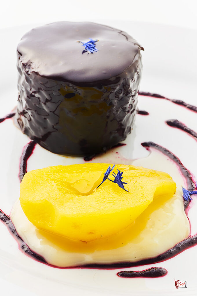 Torta-al-cioccolato-senza-zucchero-con-glassa-a-specchio