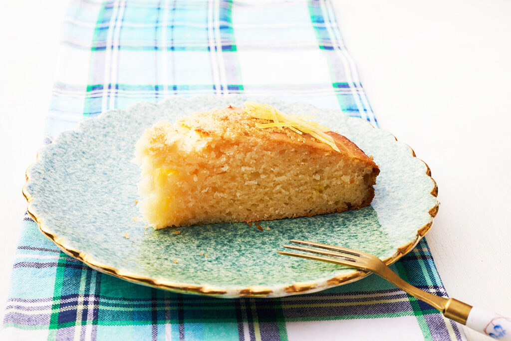 Torta-al-limone-senza-zucchero