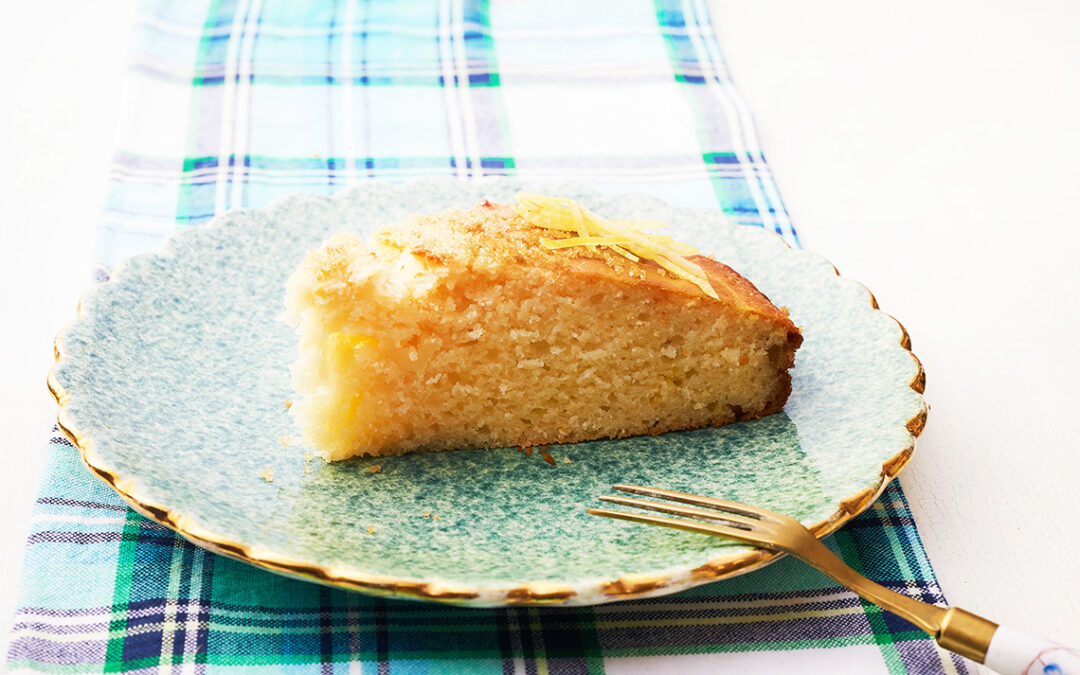 torta al limone senza zucchero