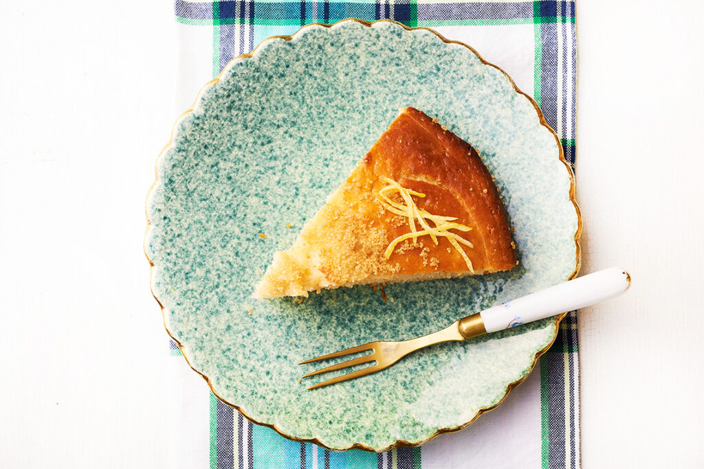 Torta-al-limone-senza-zucchero
