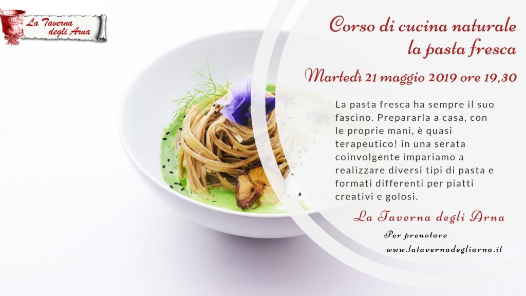 locandina corso cucina pasta fresca