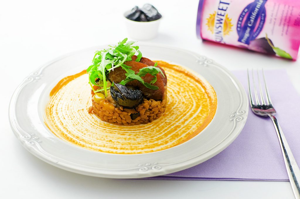 farro monococco con fave, pesche arrostite e prugne 4 Farro-monococco-con-fave-pesche-arrostite-e-prugne
