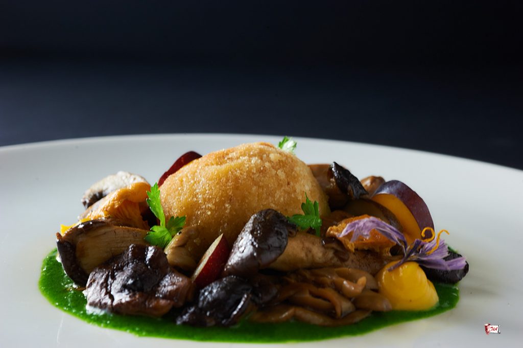 sfera-di-riso-scamorza-veg-funghi-e-zucca